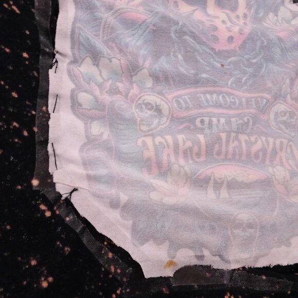 Michael Myers t-shirt Small ****READ DESCRIPTION!!!**** Cut Out Bleach Halloween - Picture 6 of 12